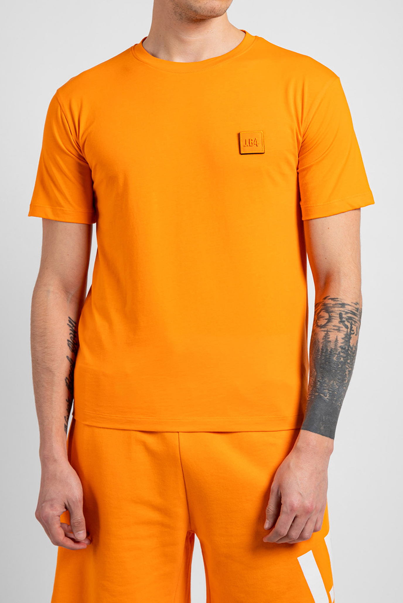Чоловіча помаранчева футболка 1