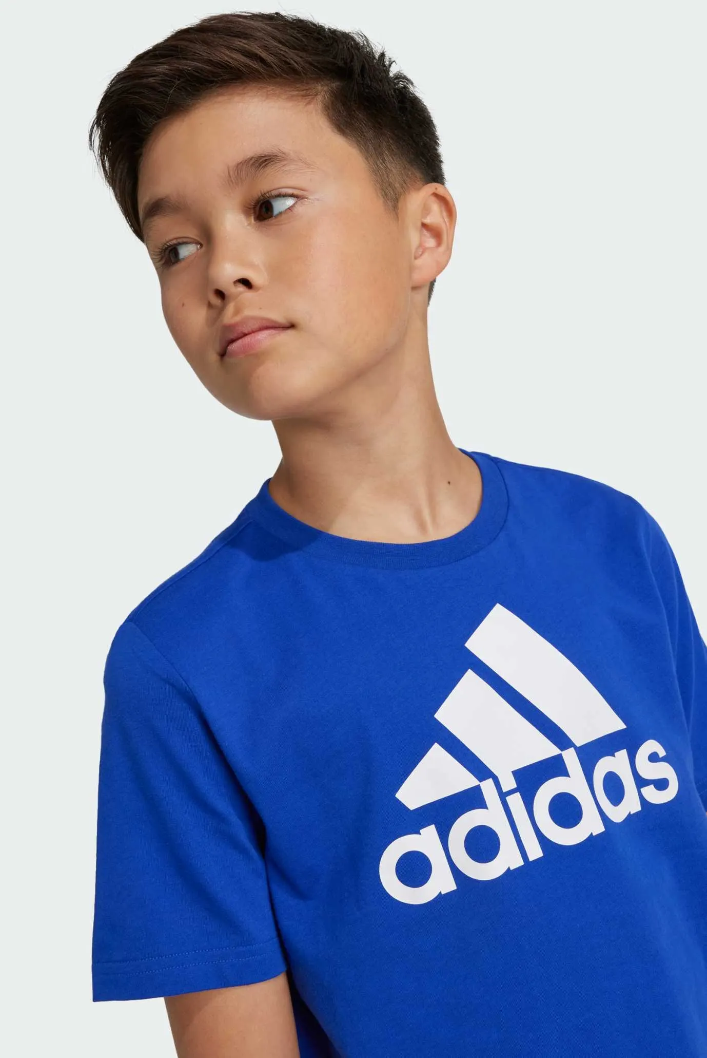 Дитяча синя футболка Essentials Big Logo Cotton 5