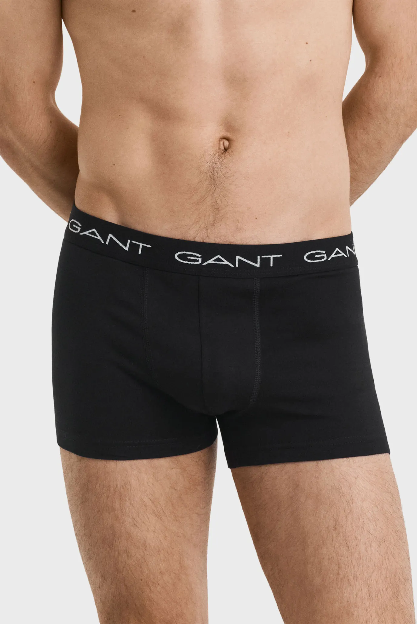 Чоловічі чорні боксери (3 шт) TRUNK 4