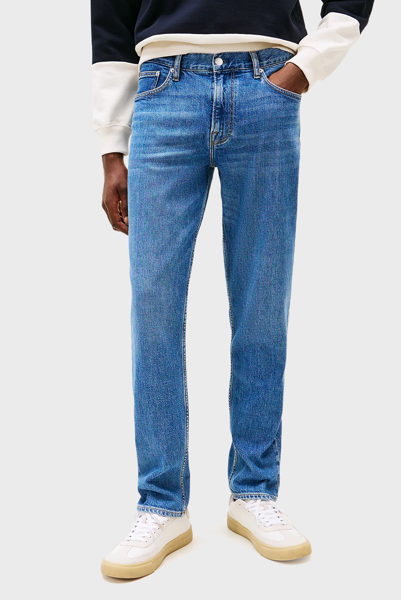 Мужские синие джинсы HARLEM Синий 36-32 Tommy Hilfiger MW0MW38815 Мужские синие джинсы HARLEM Синий 36-32 Tommy Hilfiger MW0MW38815