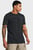 Чоловіча чорна футболка UA Rush Seamless Wordmark SS