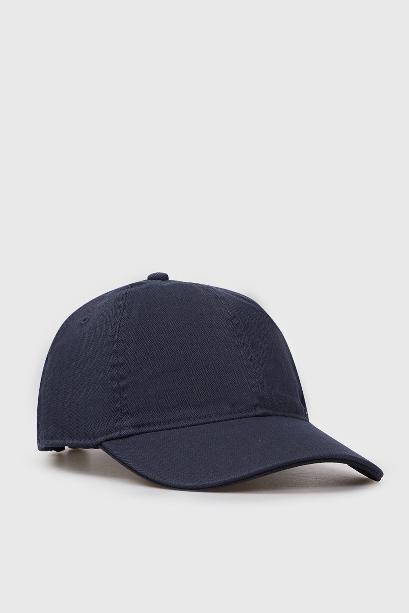 Мужская синяя кепка TH CORP HERRINGBONE 6 PANEL CAP 1