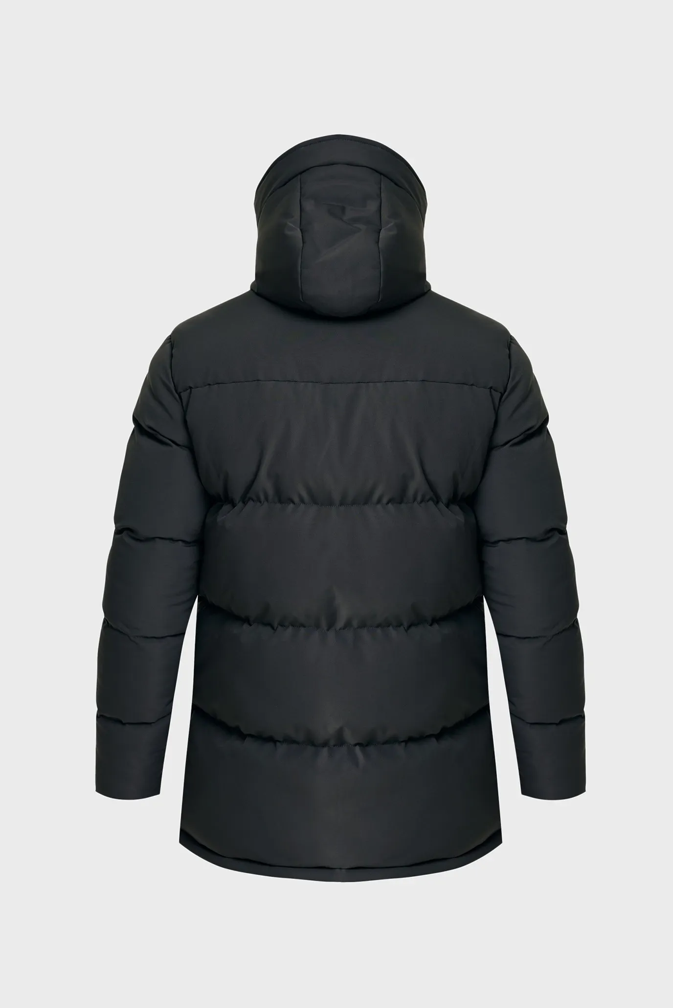 Чоловіча темно-сіра парка 6