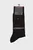 Чоловічі чорні шкарпетки CASHM