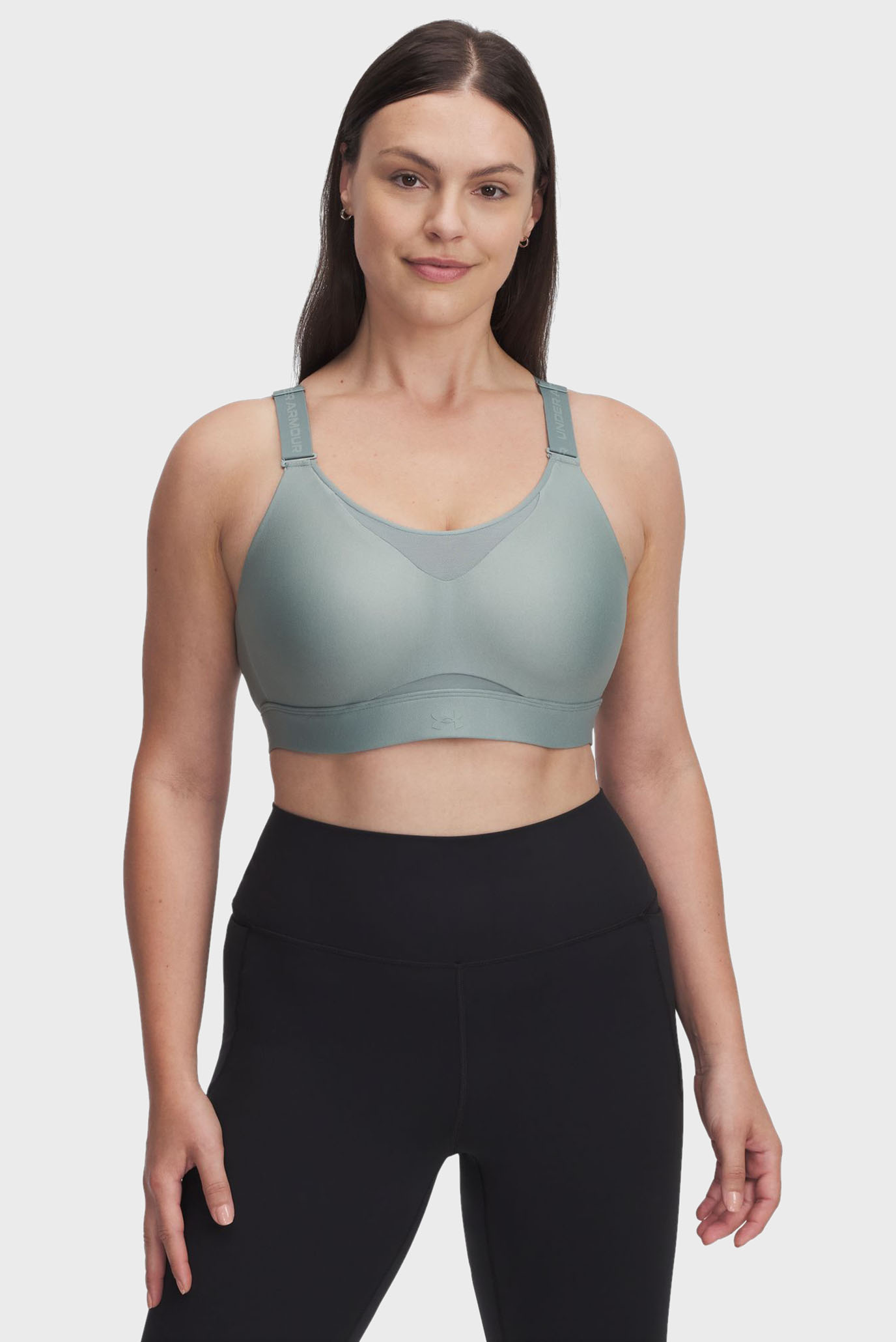 Женский мятный топ UA Infinity High 2.0 Bra Ментоловый XL D-DD Under Armour 1384112-348 Женский мятный топ UA Infinity High 2.0 Bra Ментоловый XL D-DD Under Armour 1384112-348