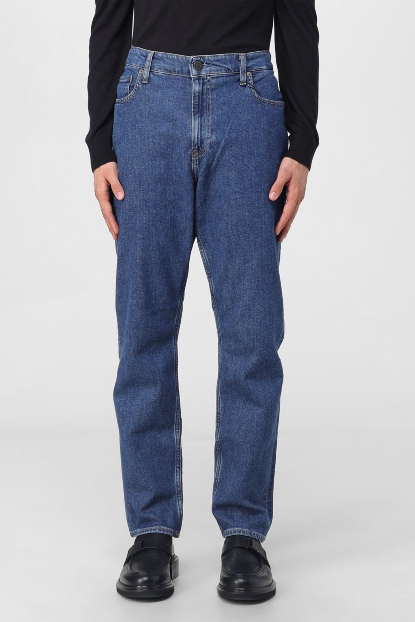 Чоловічі сині джинси TAPERED FIT 1