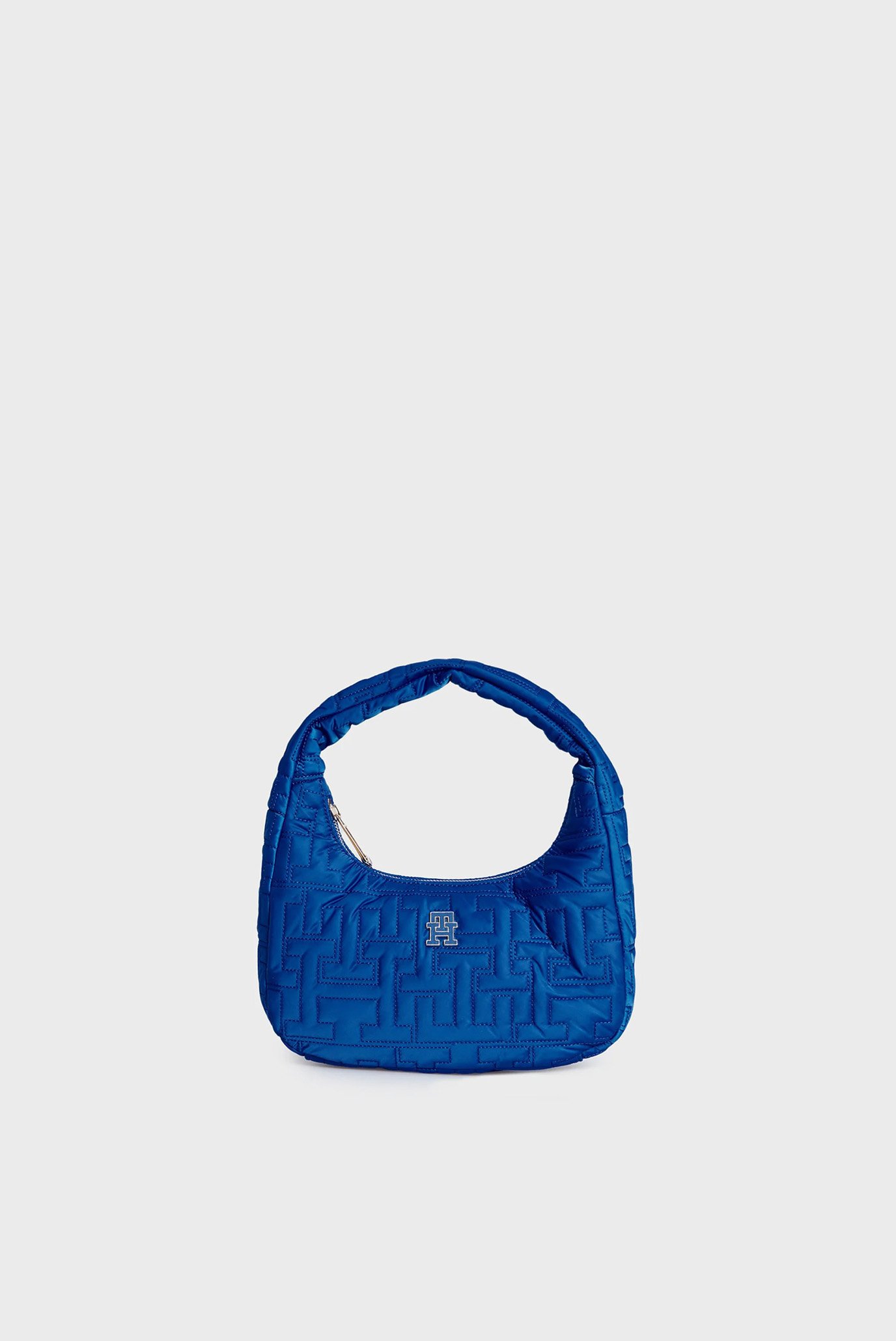 Женская синяя сумка TH CHIC NYLON SHOULDER BAG Синий ONESIZE Tommy Hilfiger AW0AW15082 Женская синяя сумка TH CHIC NYLON SHOULDER BAG Синий ONESIZE Tommy Hilfiger AW0AW15082