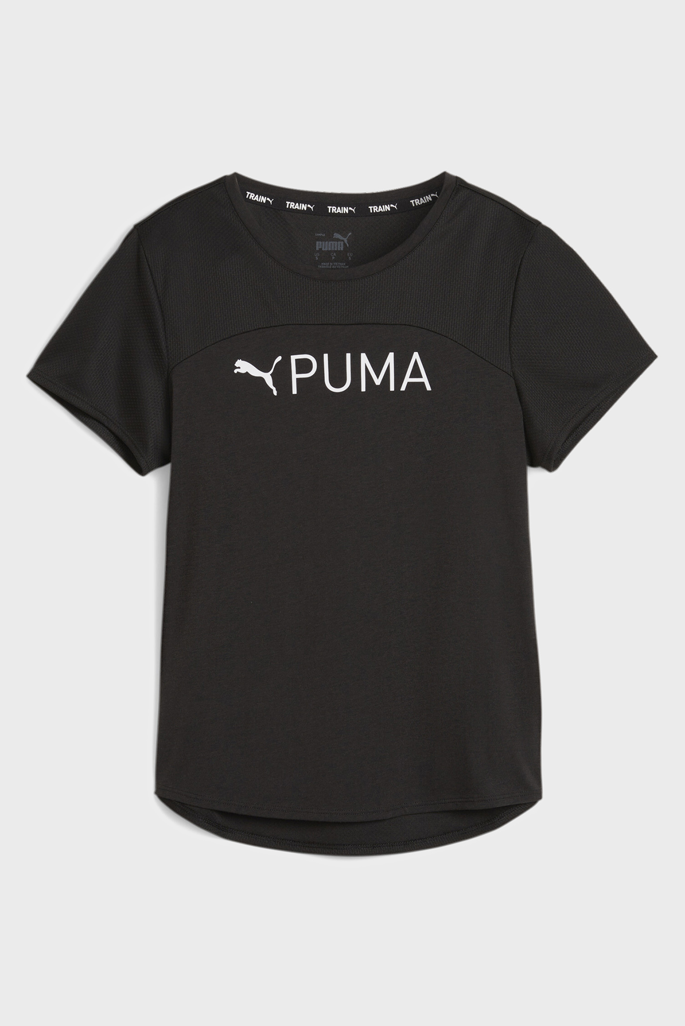 Женская черная футболка PUMA FIT Ultrabreathe Training Tee Women 1