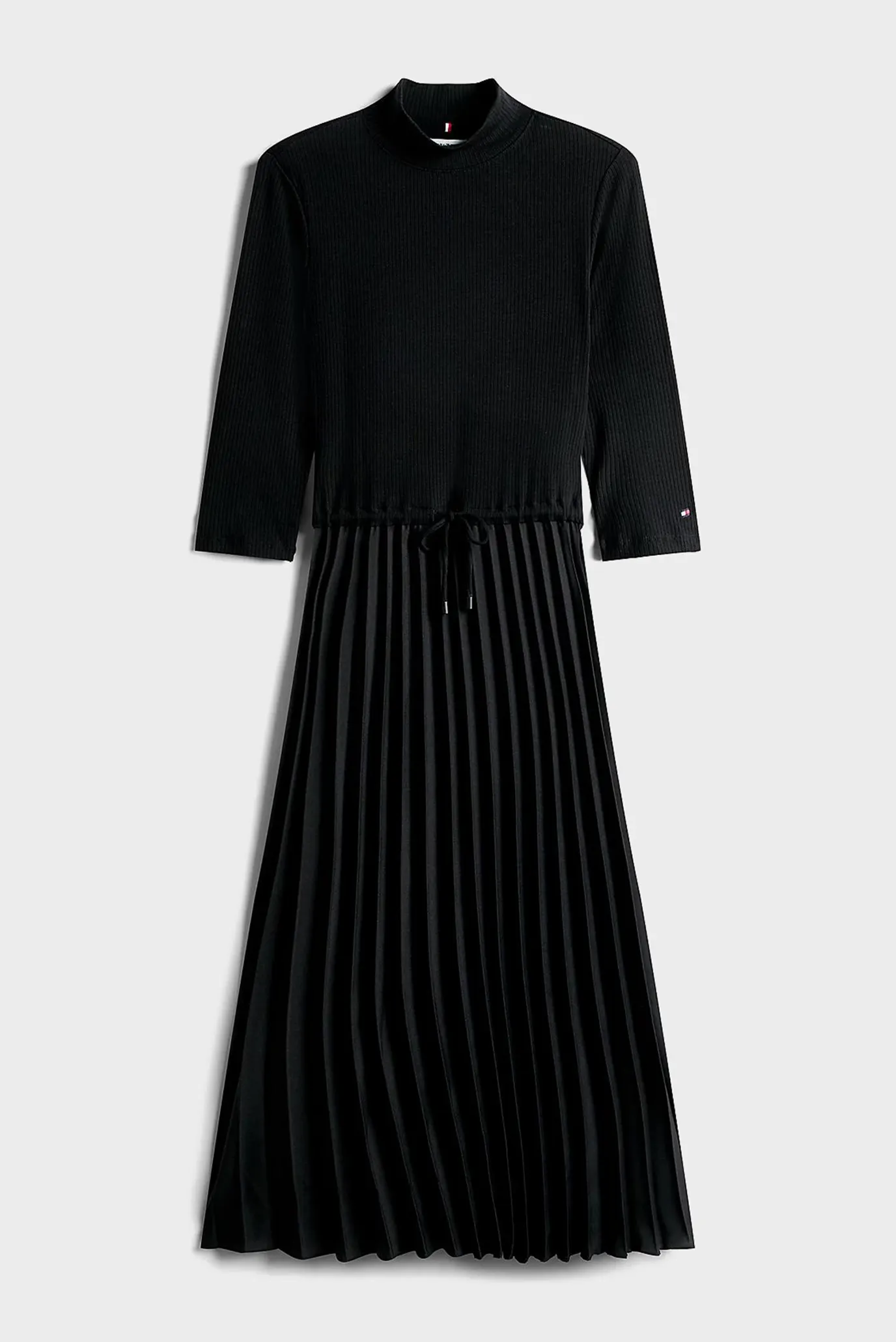 Жіноча чорна сукня SLIM 5X2 RIB 5