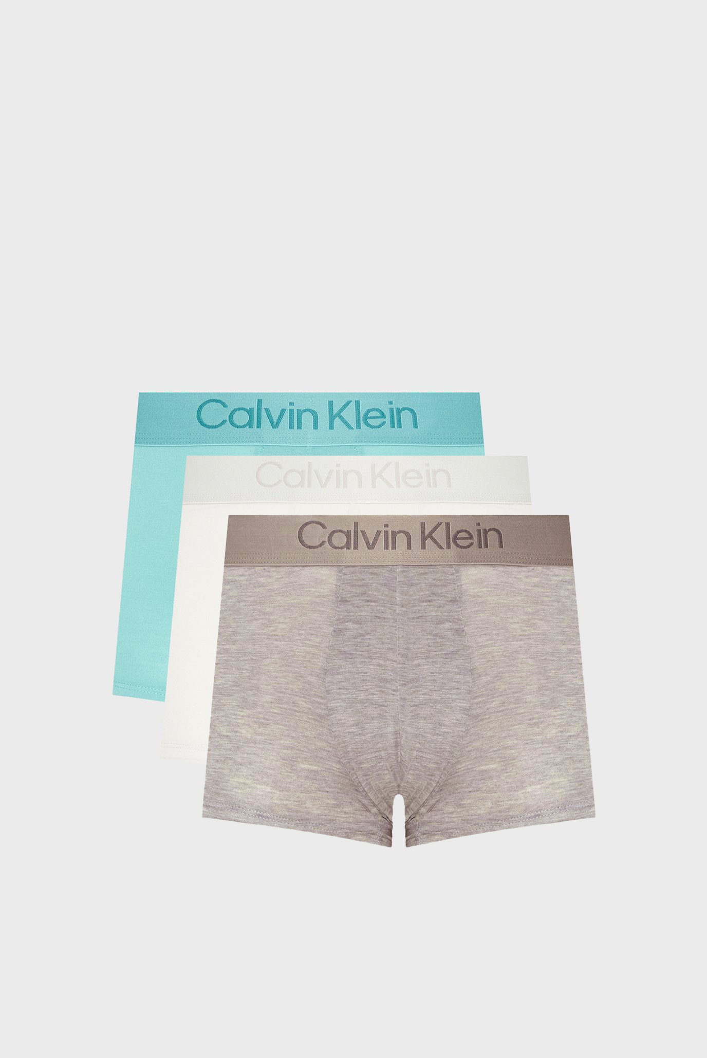 Мужские боксеры (3 шт) TRUNK Разноцветный M Calvin Klein LV00NB4192