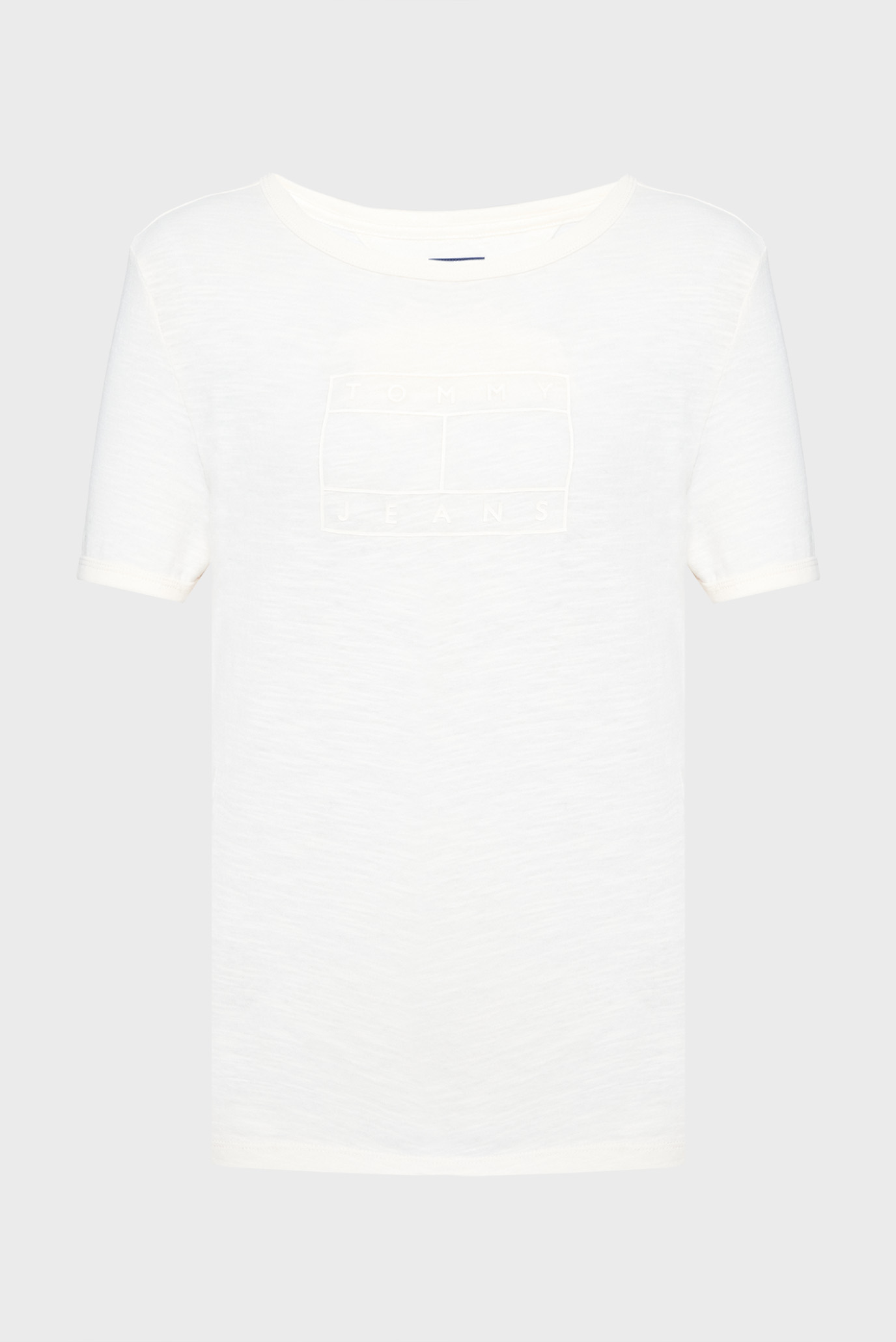 Женская белая футболка Белый M Tommy Jeans DW0DW20366 Женская белая футболка Белый M Tommy Jeans DW0DW20366