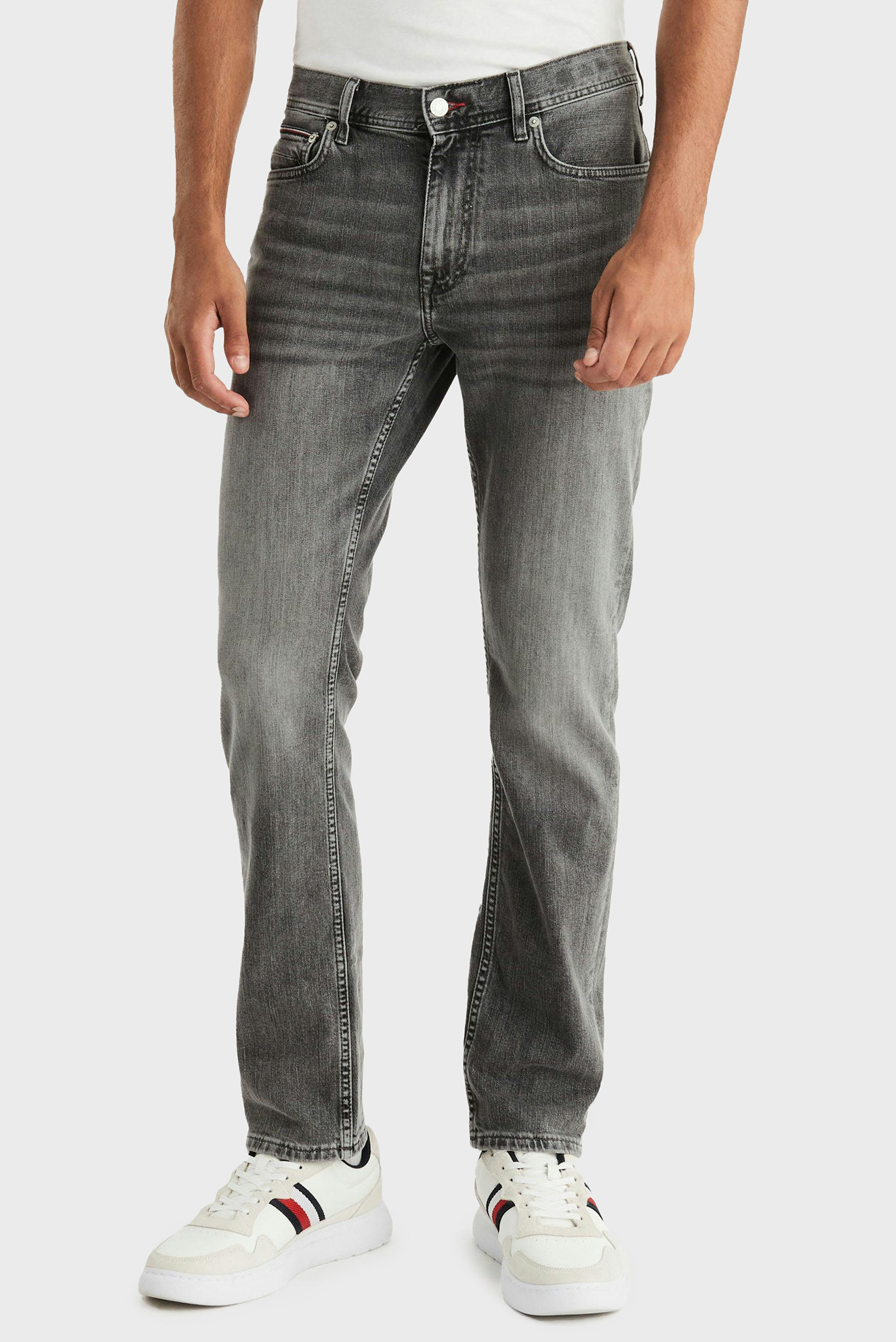 Чоловічі сірі джинси STRAIGHT DENTON STR GROVER GREY 1