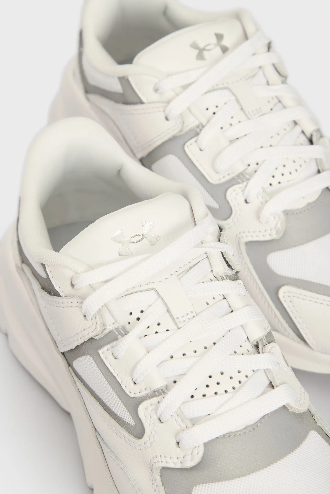 Білі шкіряні кросівки UA Forge 96 LEATHER reissue 2