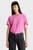 Жіноча рожева футболка CK EMBRO BADGE REGULAR