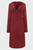 Женское бордовое платье