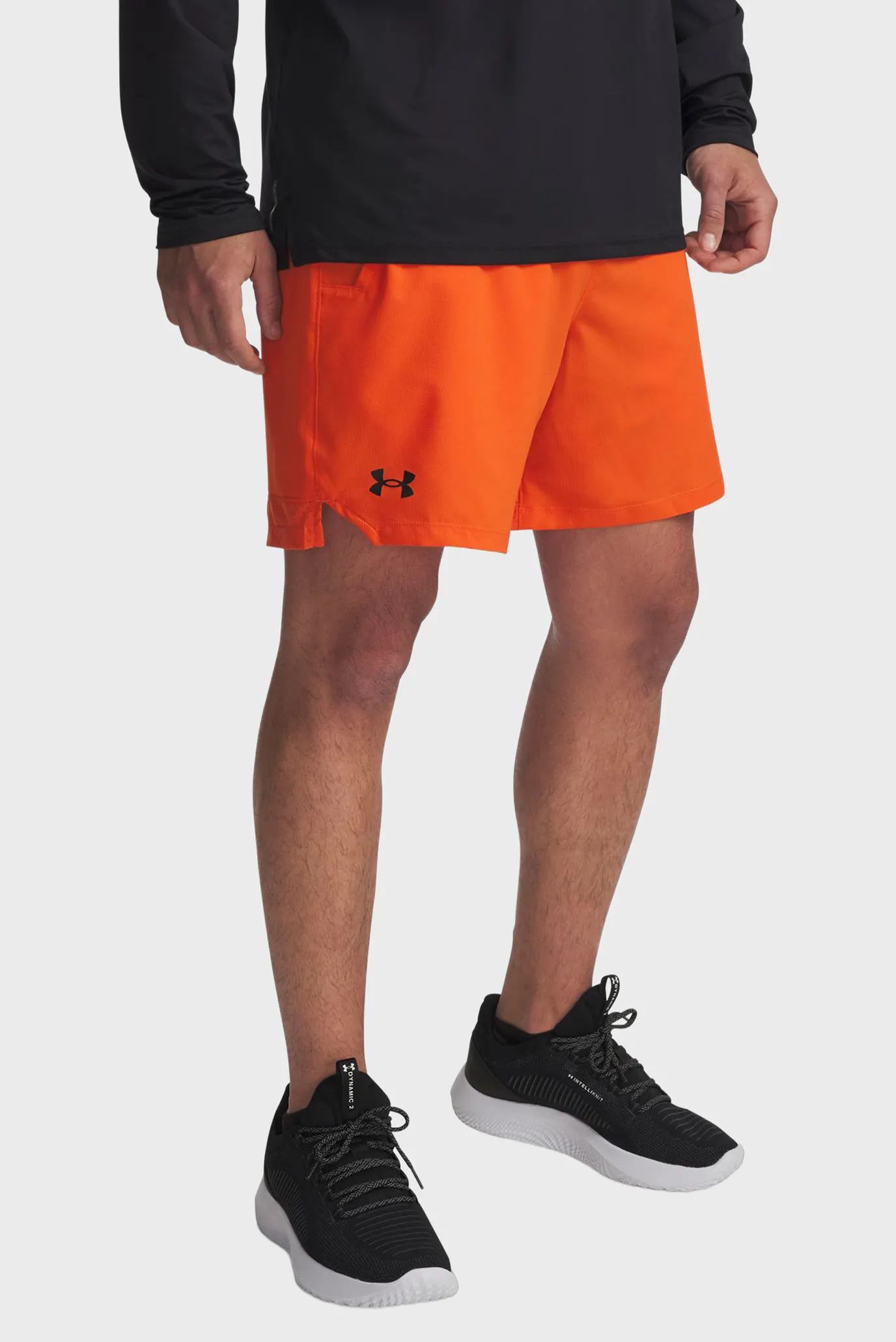 Мужские оранжевые шорты UA Vanish Woven 6in Shorts 1