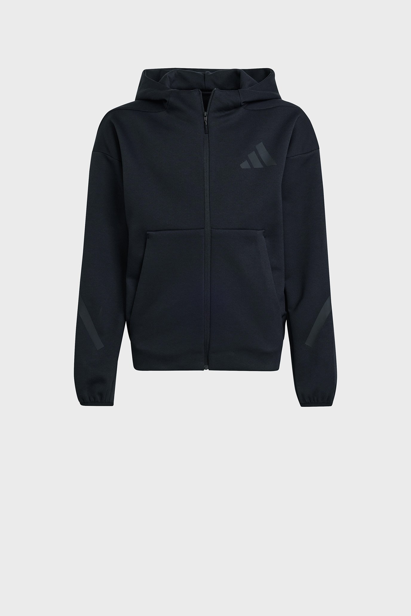 Детское черное худи adidas Z.N.E. Full-Zip Kids 1