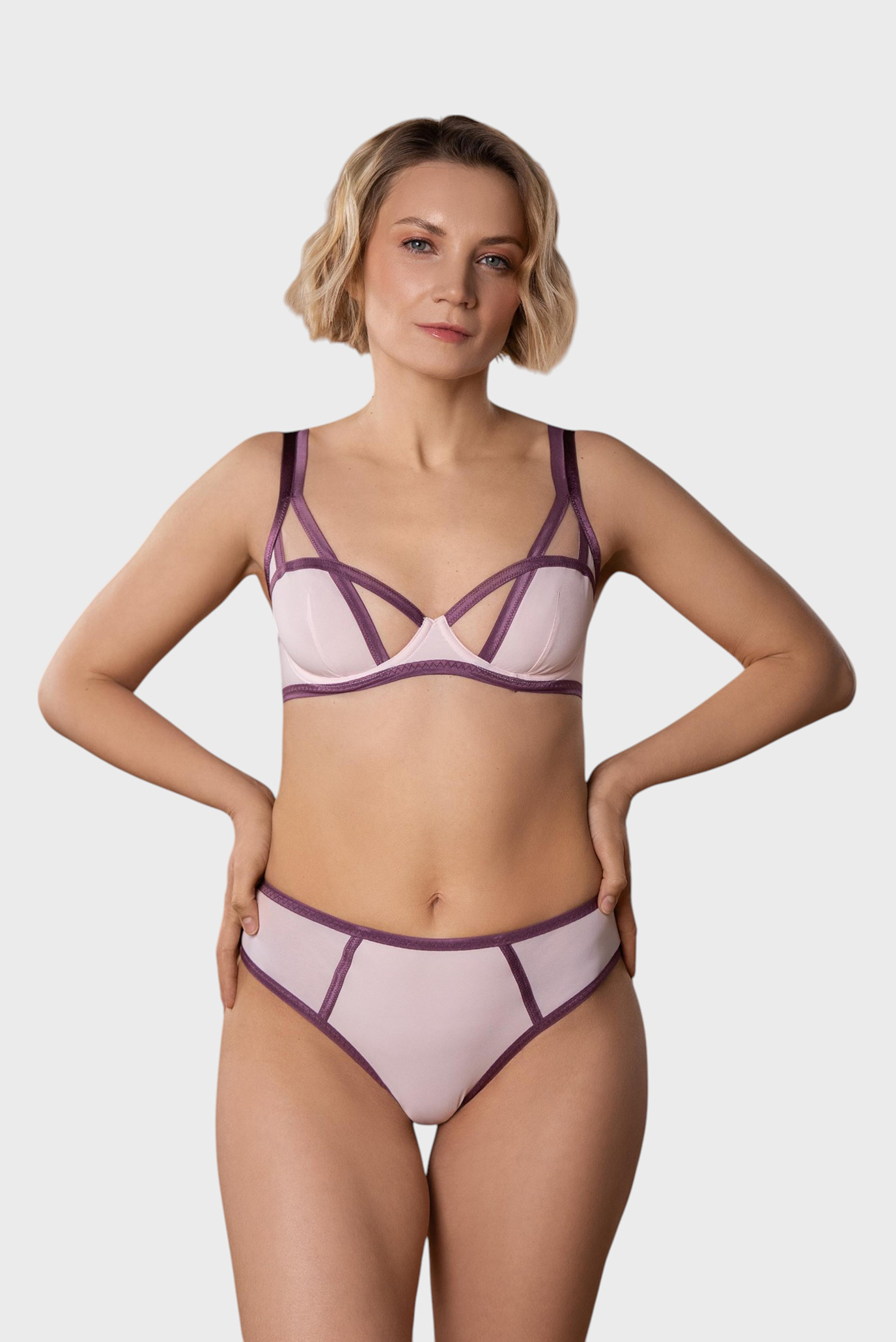 Женские пудровые трусики Розовый 2XL-46-110 brabrabra SLZ27102003 Женские пудровые трусики Розовый 2XL-46-110 brabrabra SLZ27102003