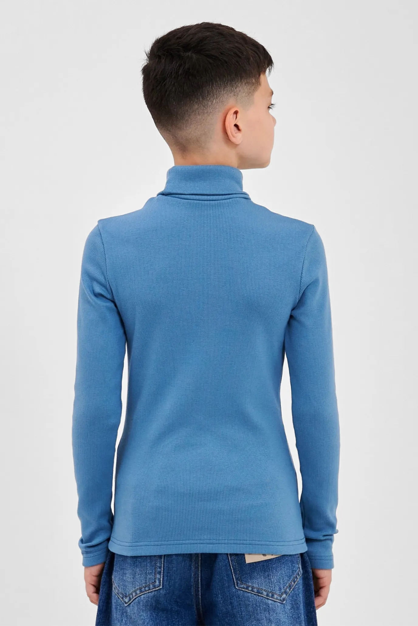 Дитячий синій гольф 2