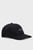 Чоловіча чорна кепка MONO LOGO PRINT CAP