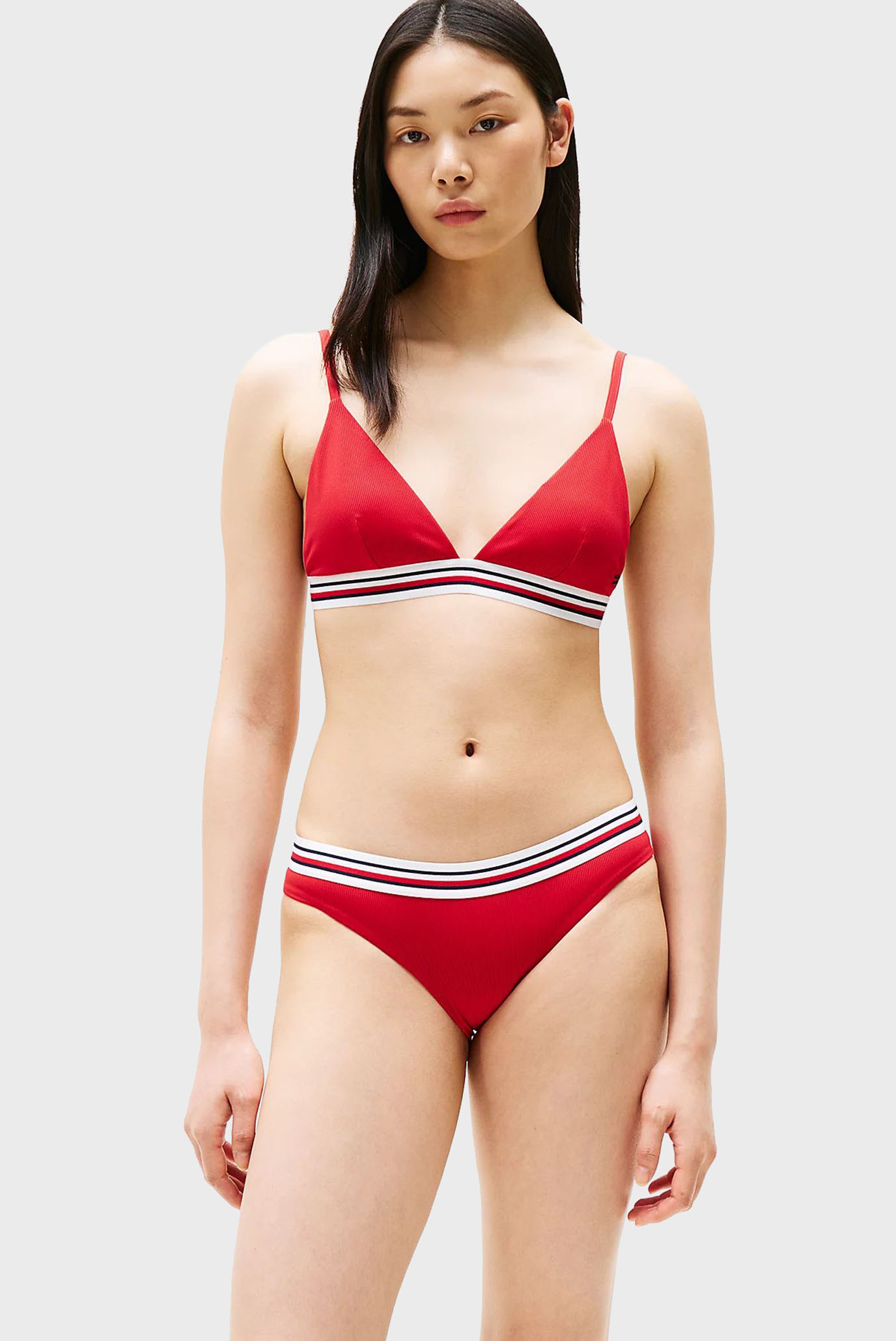 Женский красный бюстгальтер TRIANGLE RP Красный L Tommy Hilfiger UW0UW05805 Женский красный бюстгальтер TRIANGLE RP Красный L Tommy Hilfiger UW0UW05805