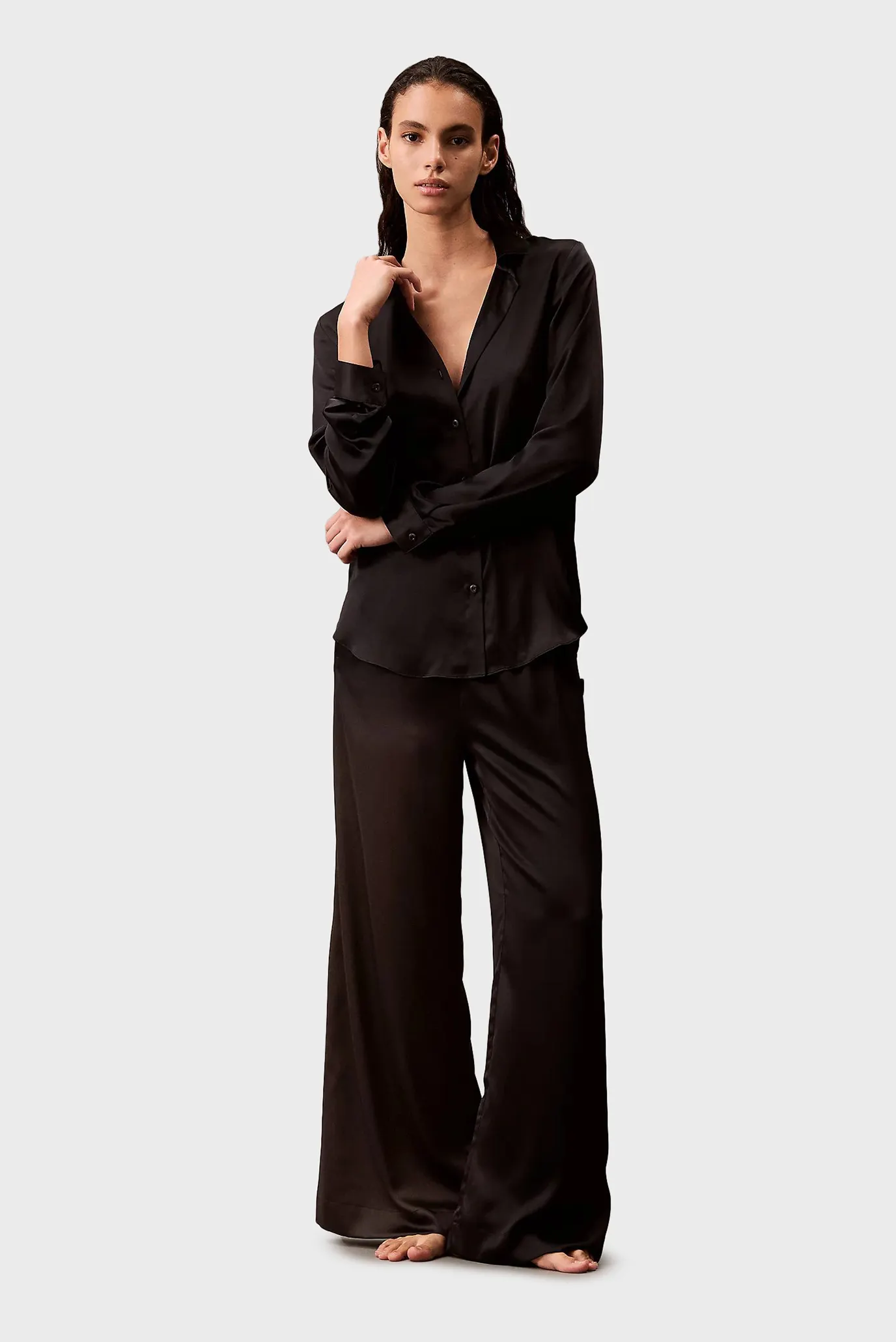 Женские черные брюки 2