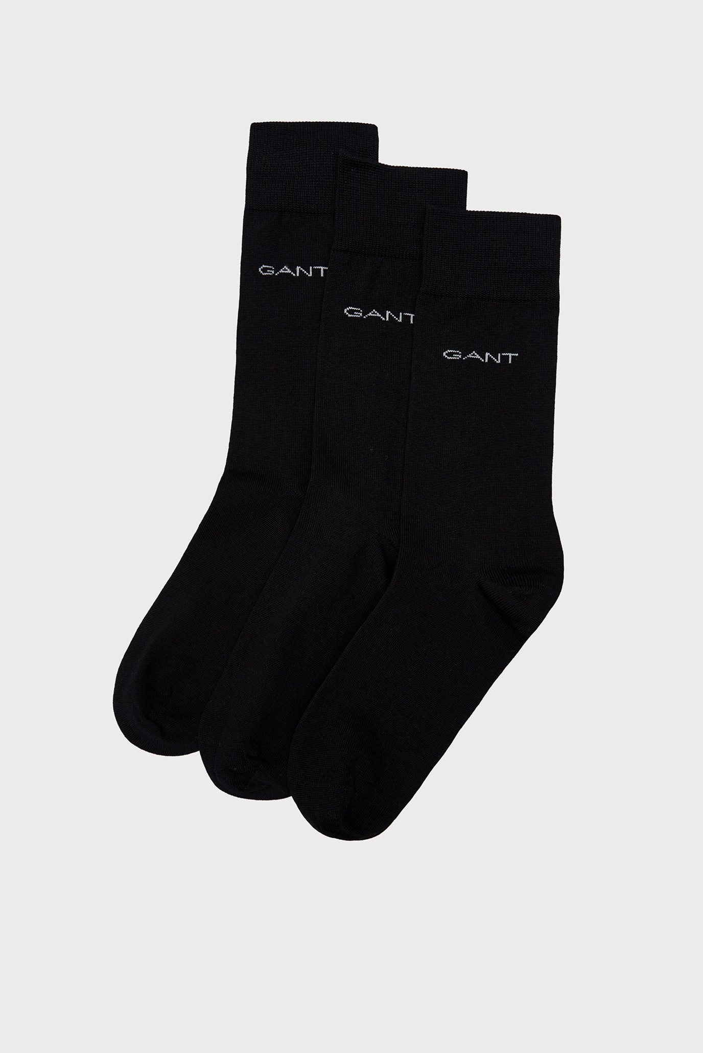 Чоловічі чорні шкарпетки (3 пари) MERCERIZED COTTON 1
