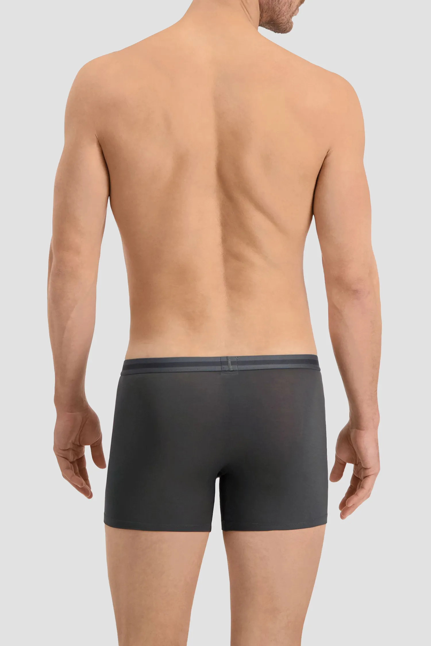 Мужские серые боксеры (2 шт) 3