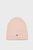 Жіноча рожева шапка ESSENTIAL FLAG BEANIE