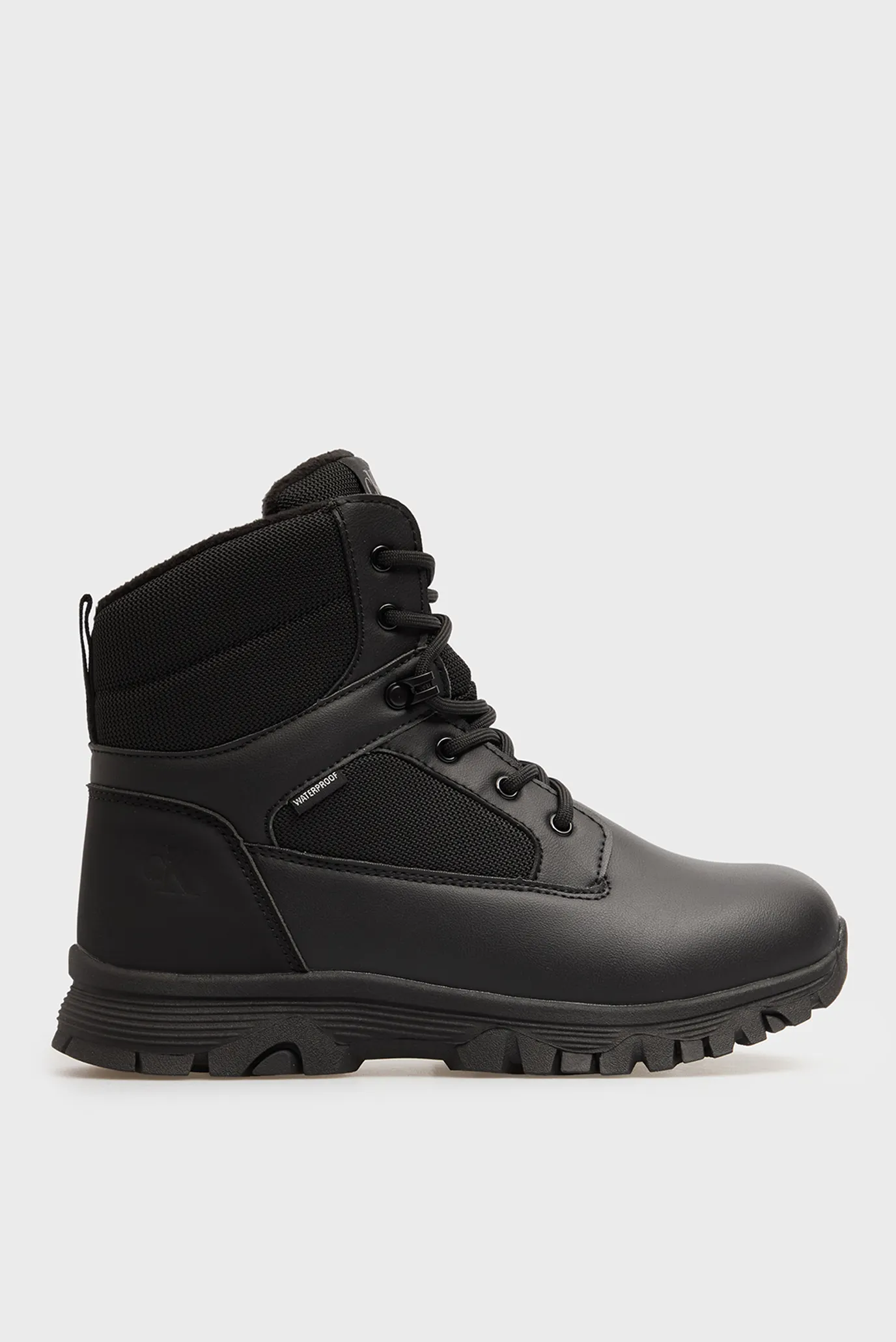 Детские черные ботинки LACE-UP 1