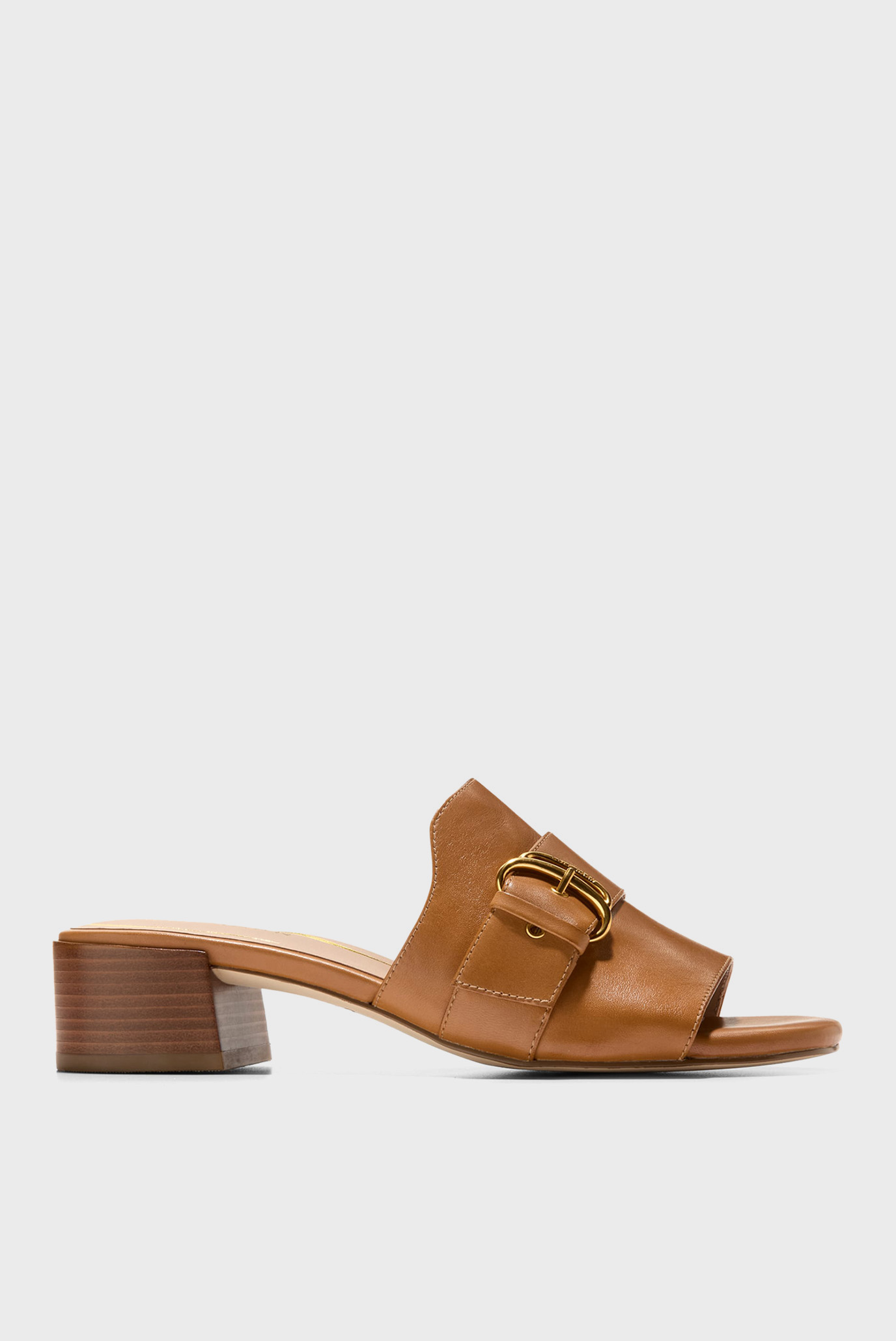 Жіночі коричневі шкіряні мюлі Crosby Slide Sandal 1