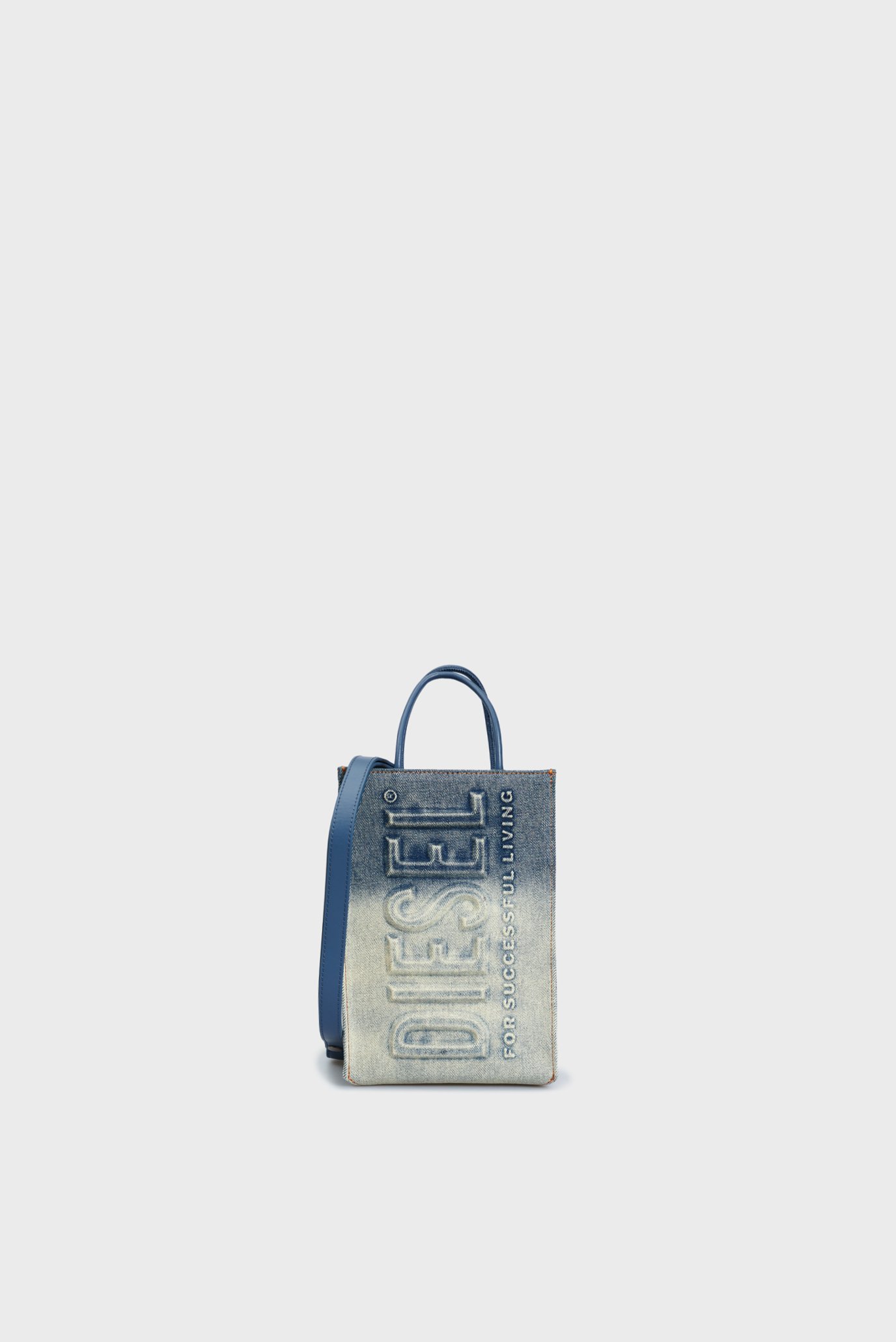 Мужская синяя джинсовая сумка DSL SHOPPER 3D M 1