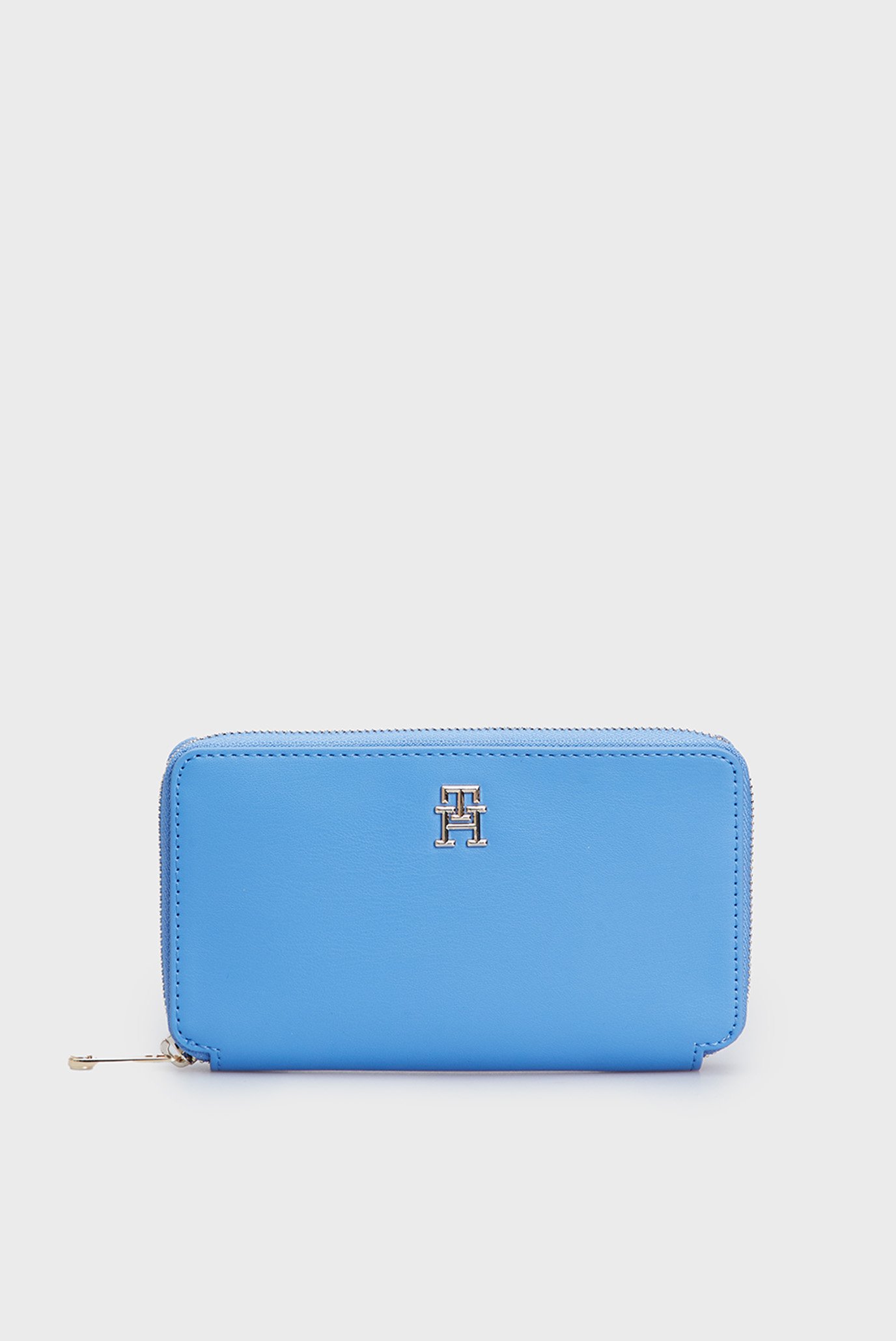 Жіночий блакитний гаманець ICONIC TOMMY LARGE ZA 1