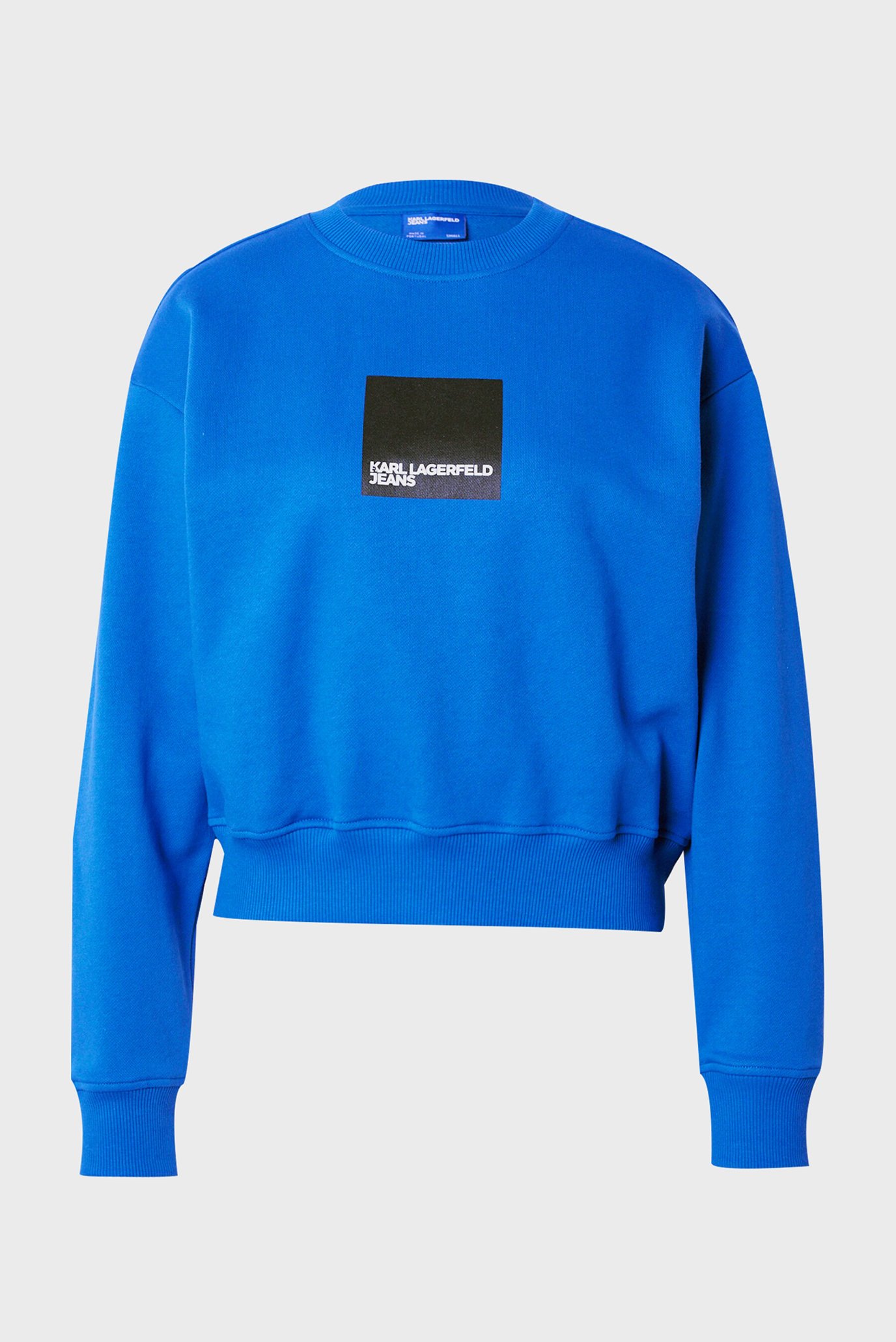 Женский синий свитшот REG BOX LOGO SWEAT 1