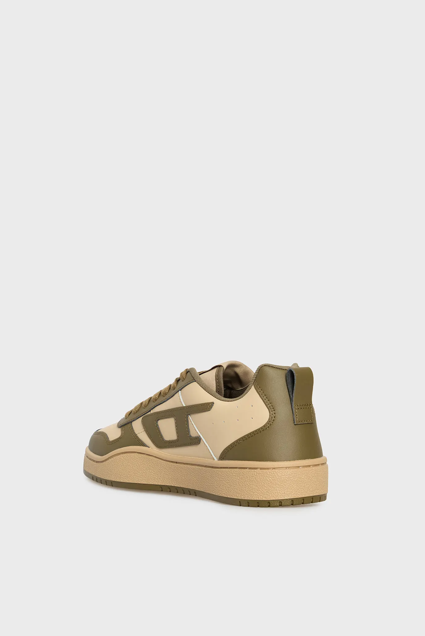 Чоловічі бежеві шкіряні снікерси UKIYO 5