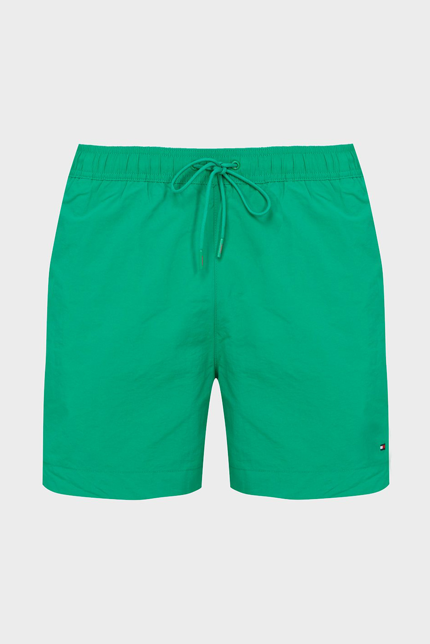 Мужские зеленые плавательные шорты MEDIUM DRAWSTRING 1