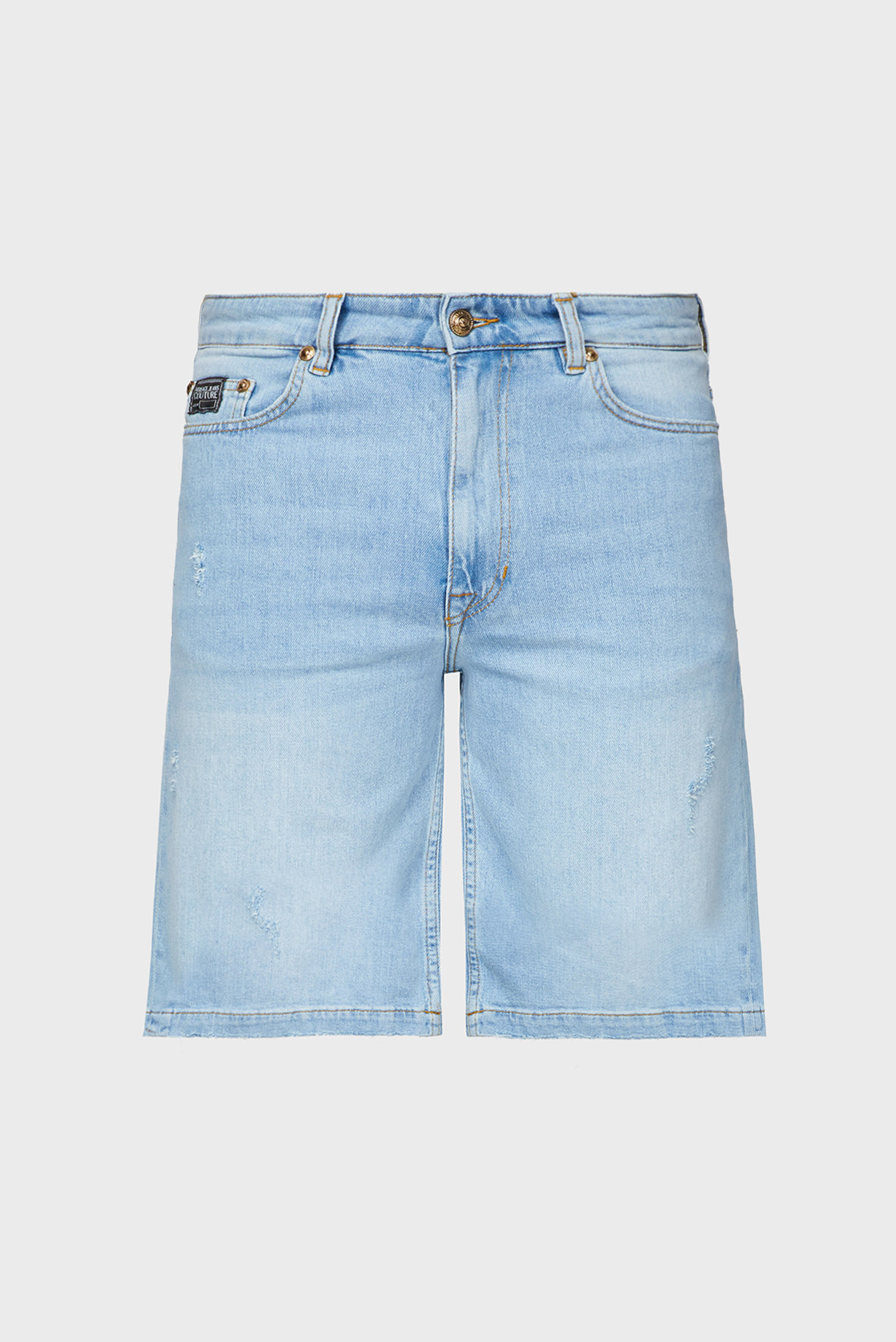 Мужские голубые джинсовые шорты 1