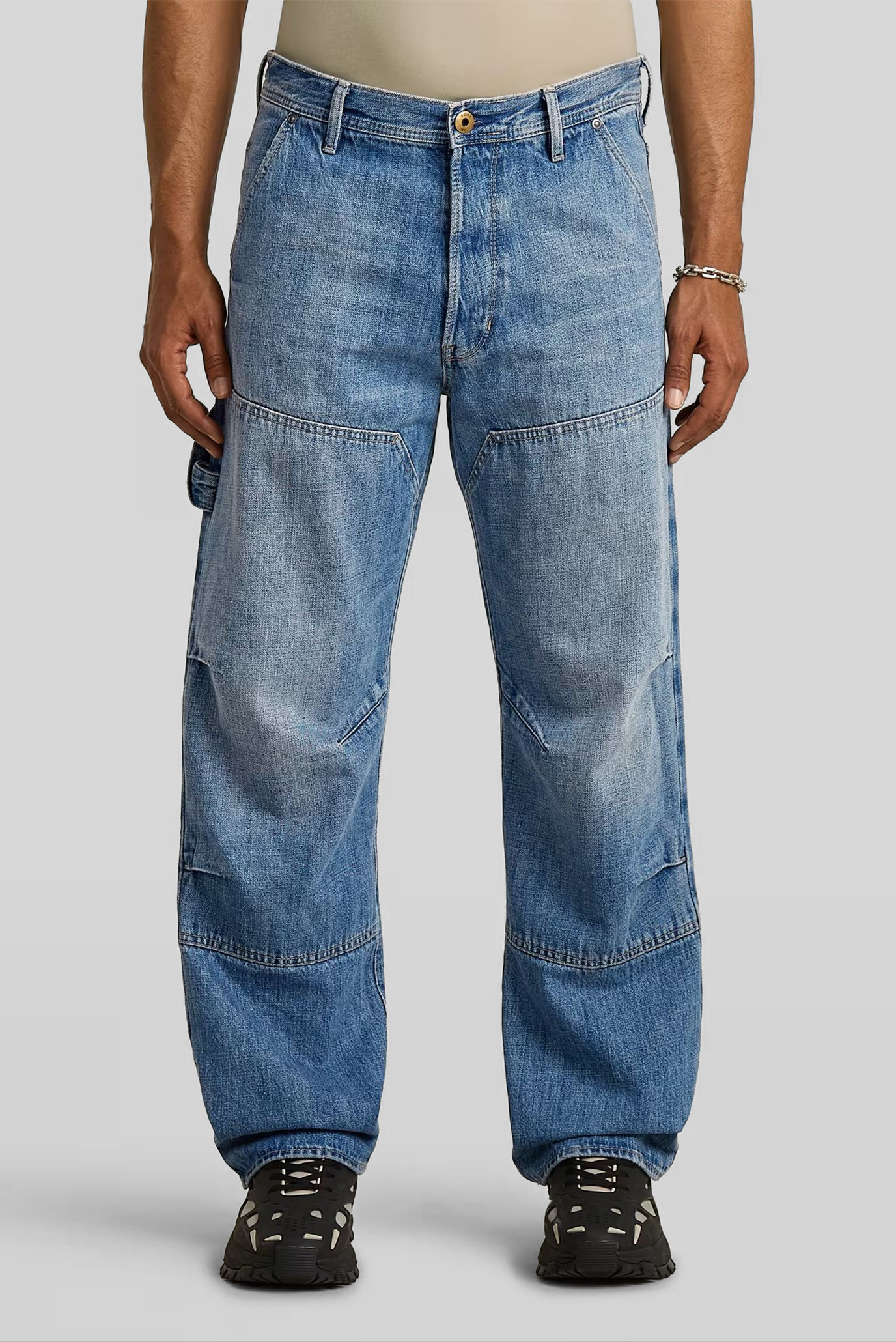 Мужские синие джинсы Carpenter 3D Loose Синий 33-32 G-Star RAW D23695,D776 Мужские синие джинсы Carpenter 3D Loose Синий 33-32 G-Star RAW D23695,D776