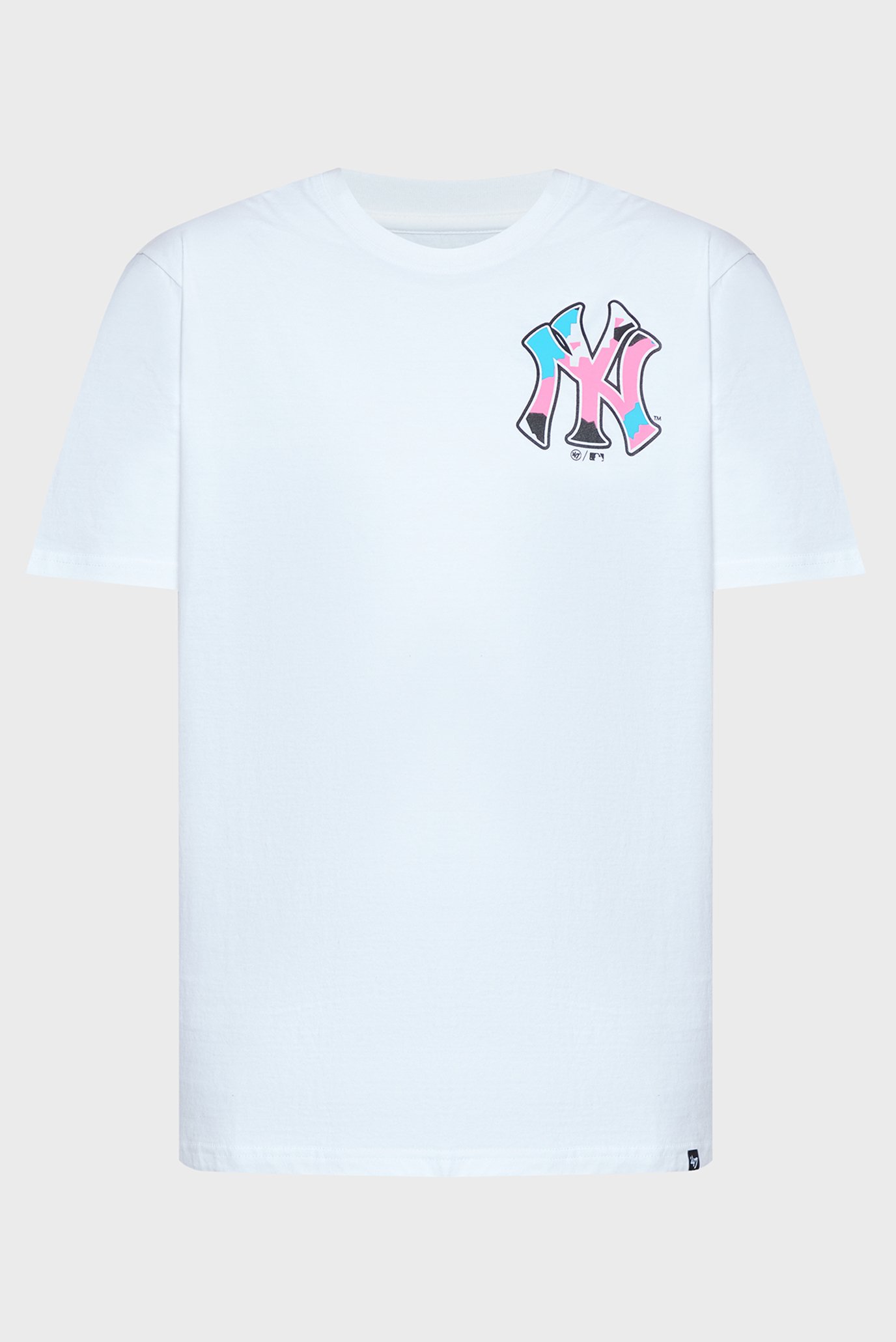 Белая футболка NEW YORK YANKEES (унисекс) Белый M 47 Brand 657667WW-FS Белая футболка NEW YORK YANKEES (унисекс) Белый M 47 Brand 657667WW-FS