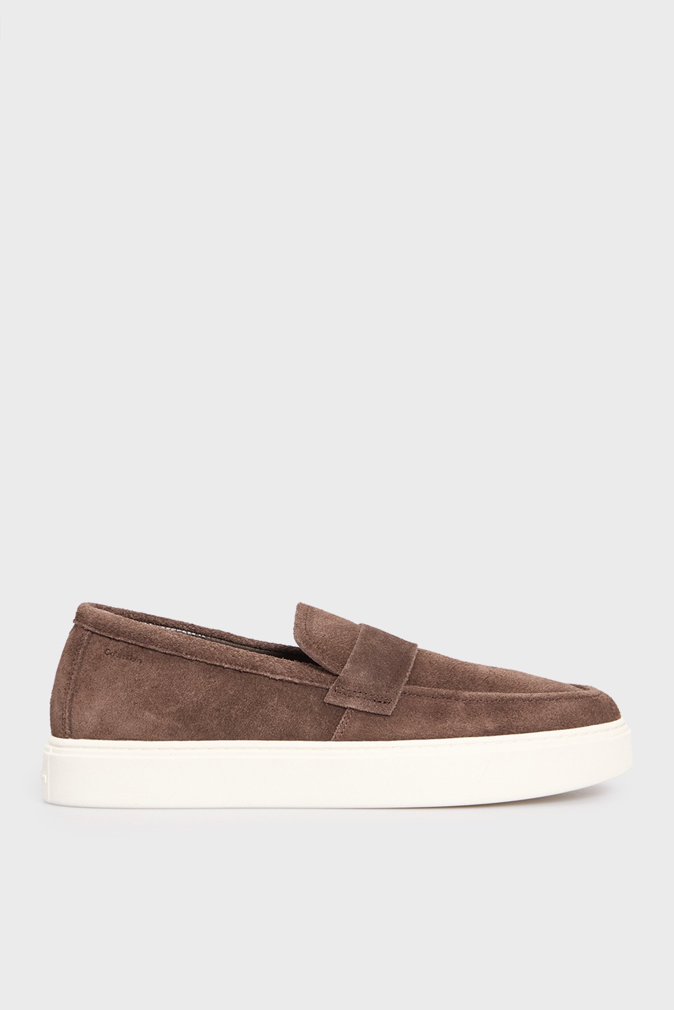 Мужские коричневые замшевые лоферы MOCCASIN Коричневый 41 Calvin Klein HM0HM01819 Мужские коричневые замшевые лоферы MOCCASIN Коричневый 41 Calvin Klein HM0HM01819