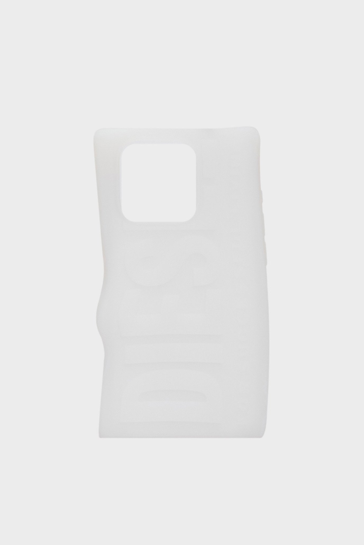 Білий чохол для телефону Diesel Silicone Case iP 15 Pro 1