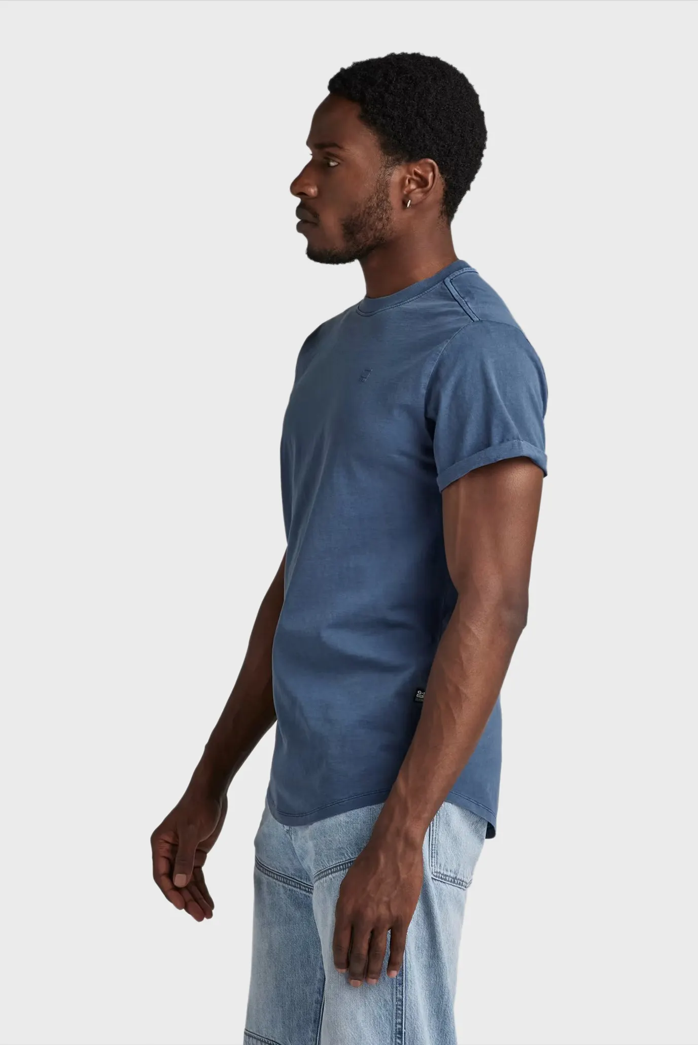 Мужская синяя футболка Lash r t s/s 2