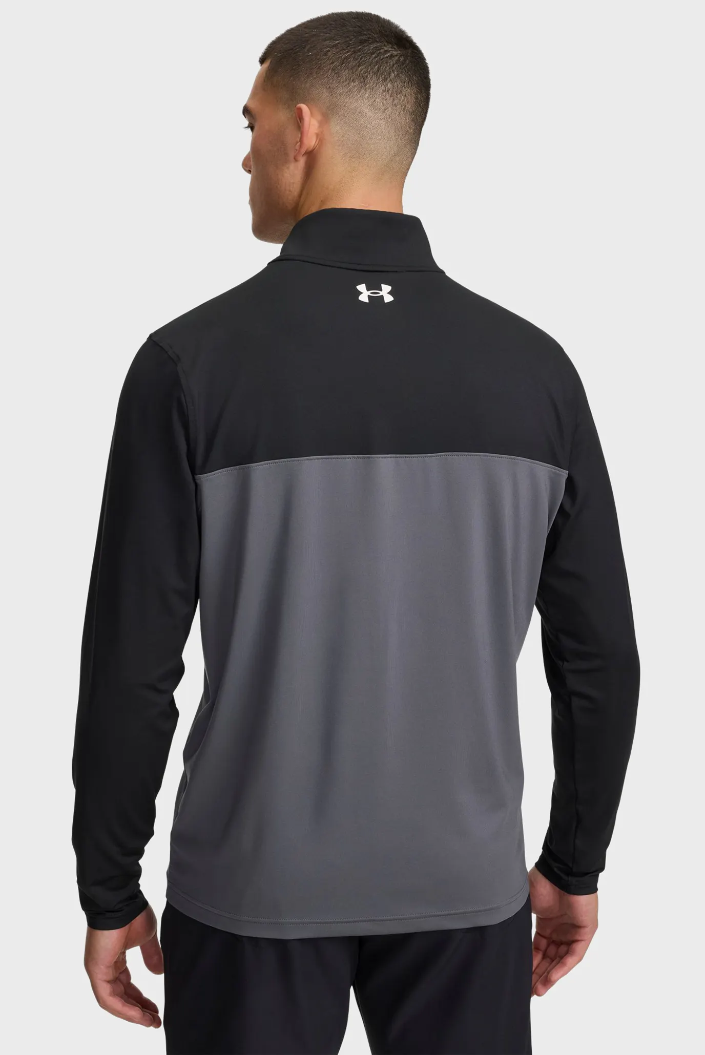 Чоловіча темно-сіра спортивна кофта UA T2G 1/4 Zip 2