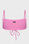 Жіночий рожевий ліф від купальника SQUARE BRALETTE