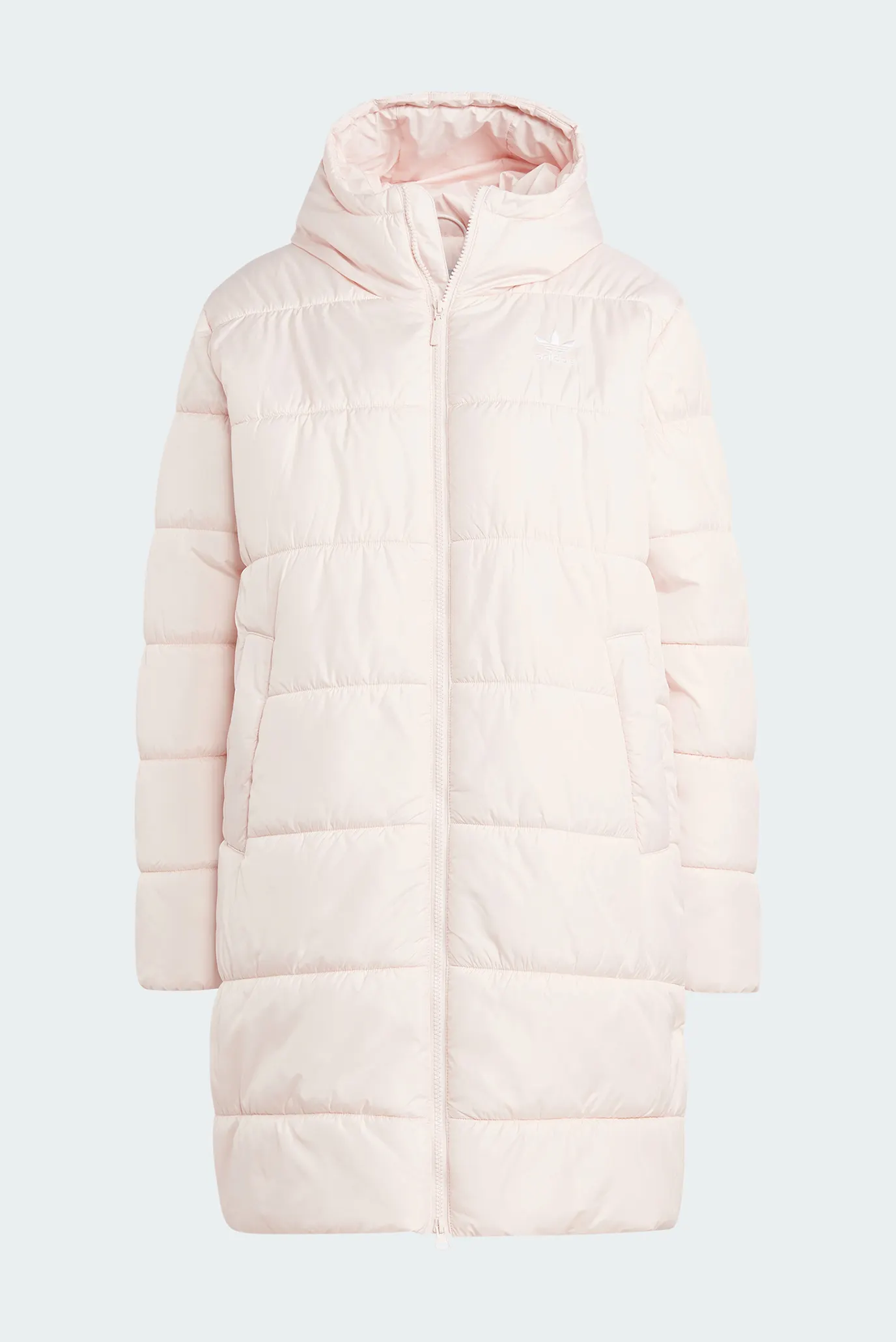 Женская розовая куртка Adicolor Long adidas IK0446 — MD-Fashion