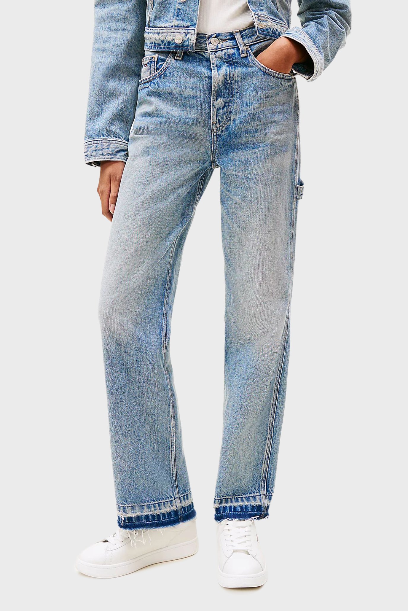 Женские голубые джинсы LAYLA HR Голубой 27-32 Tommy Jeans DW0DW20480 Женские голубые джинсы LAYLA HR Голубой 27-32 Tommy Jeans DW0DW20480
