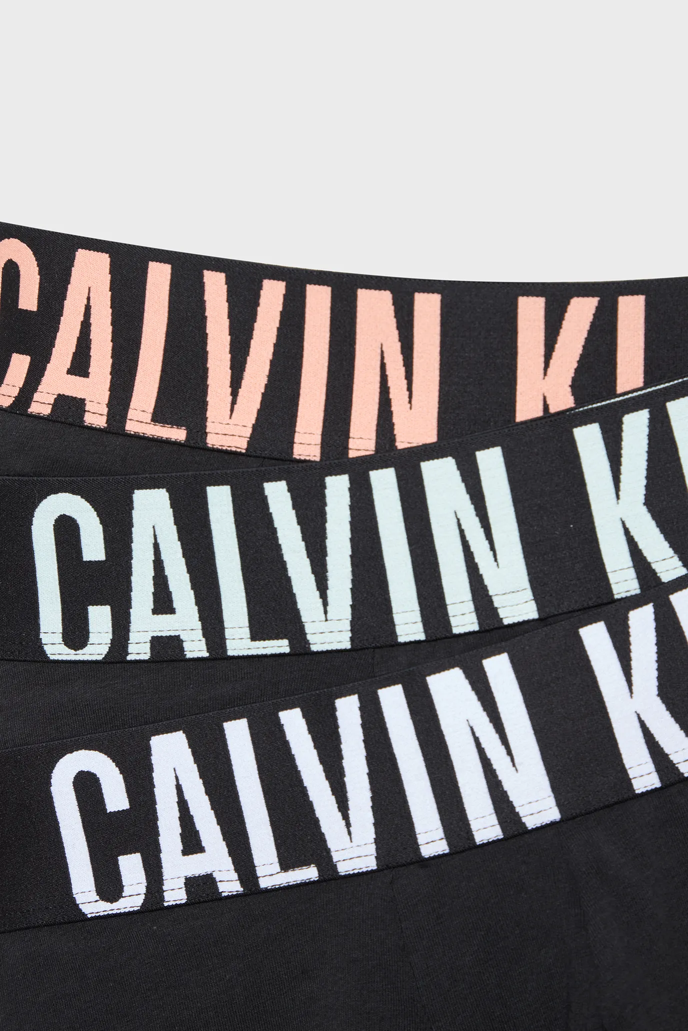 Мужские черные боксеры (3 шт) BOXER BRIEF 7