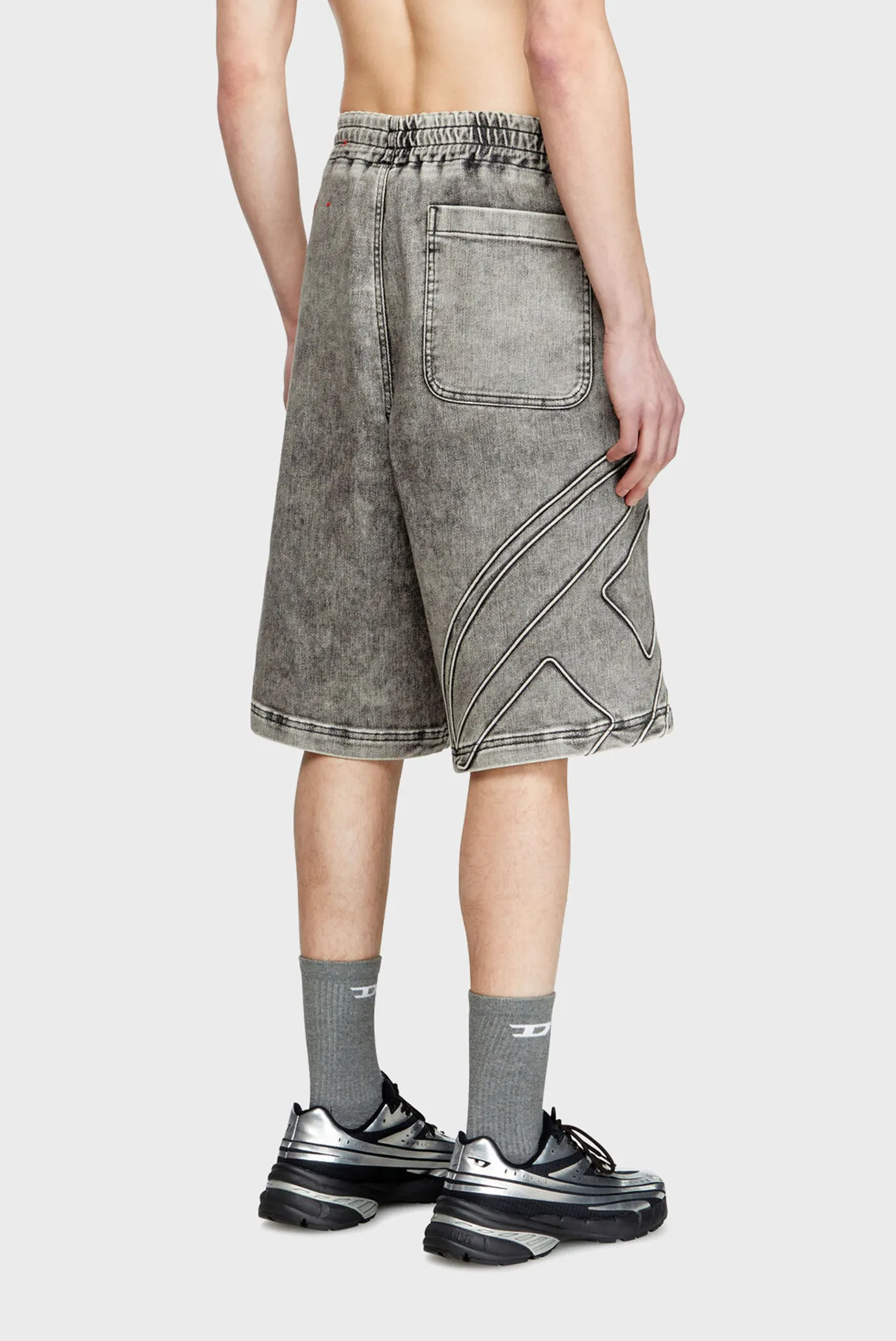 Сірі шорти D-ENNY-S (унісекс) 4