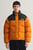 Мужская оранжевая куртка BLOCKED PADDED JACKET