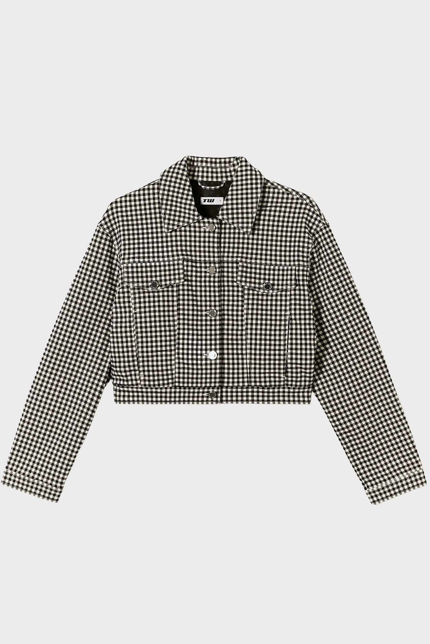 Жіноча картата куртка 3